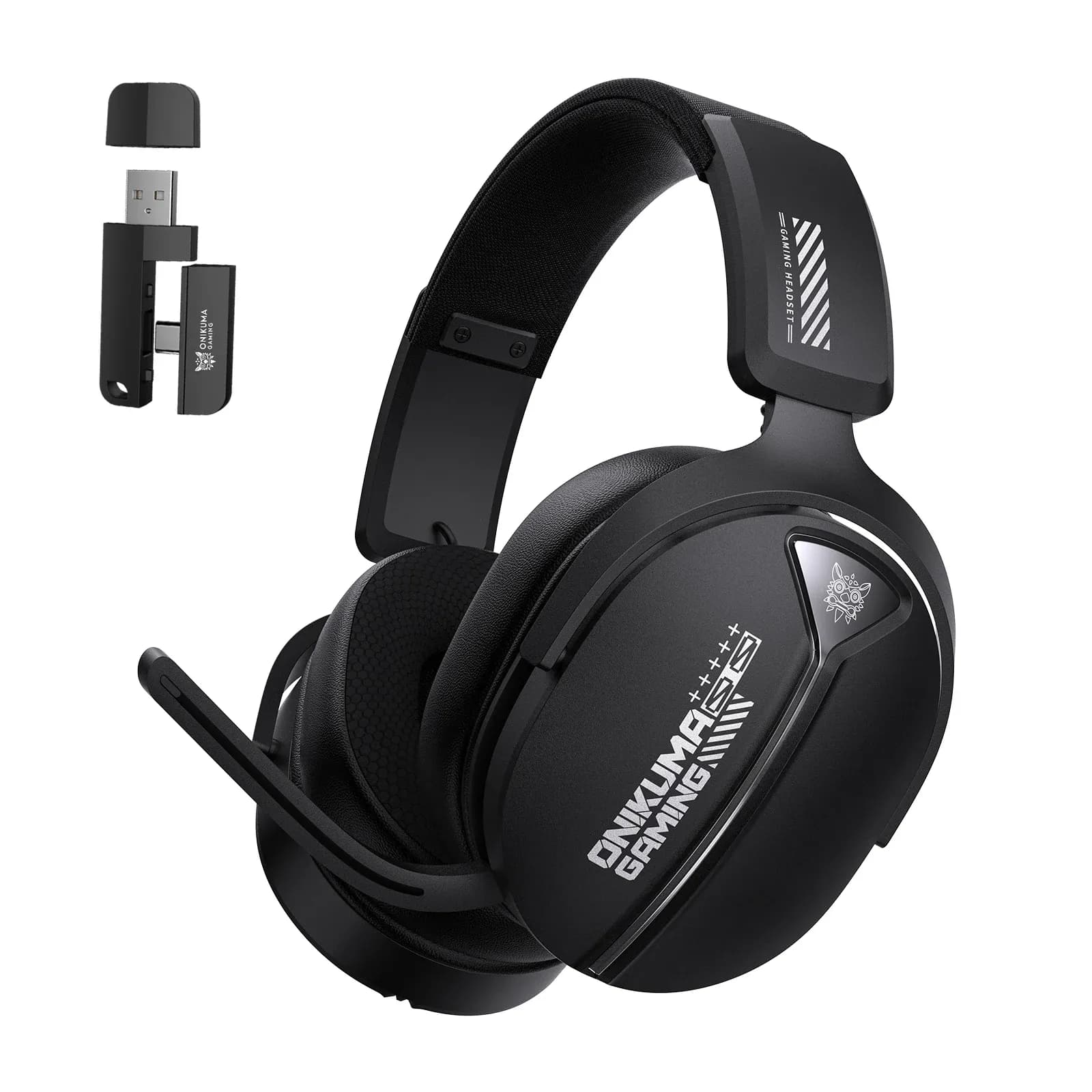 Onikuma GT887 draadloze headset met vier modi en microfoon