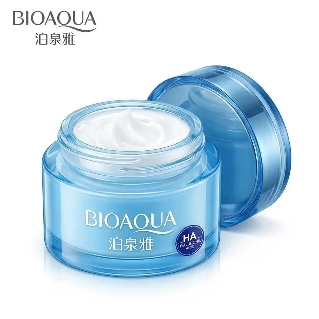 BIOAQUA hyaluronzuur gezichtscrème pot