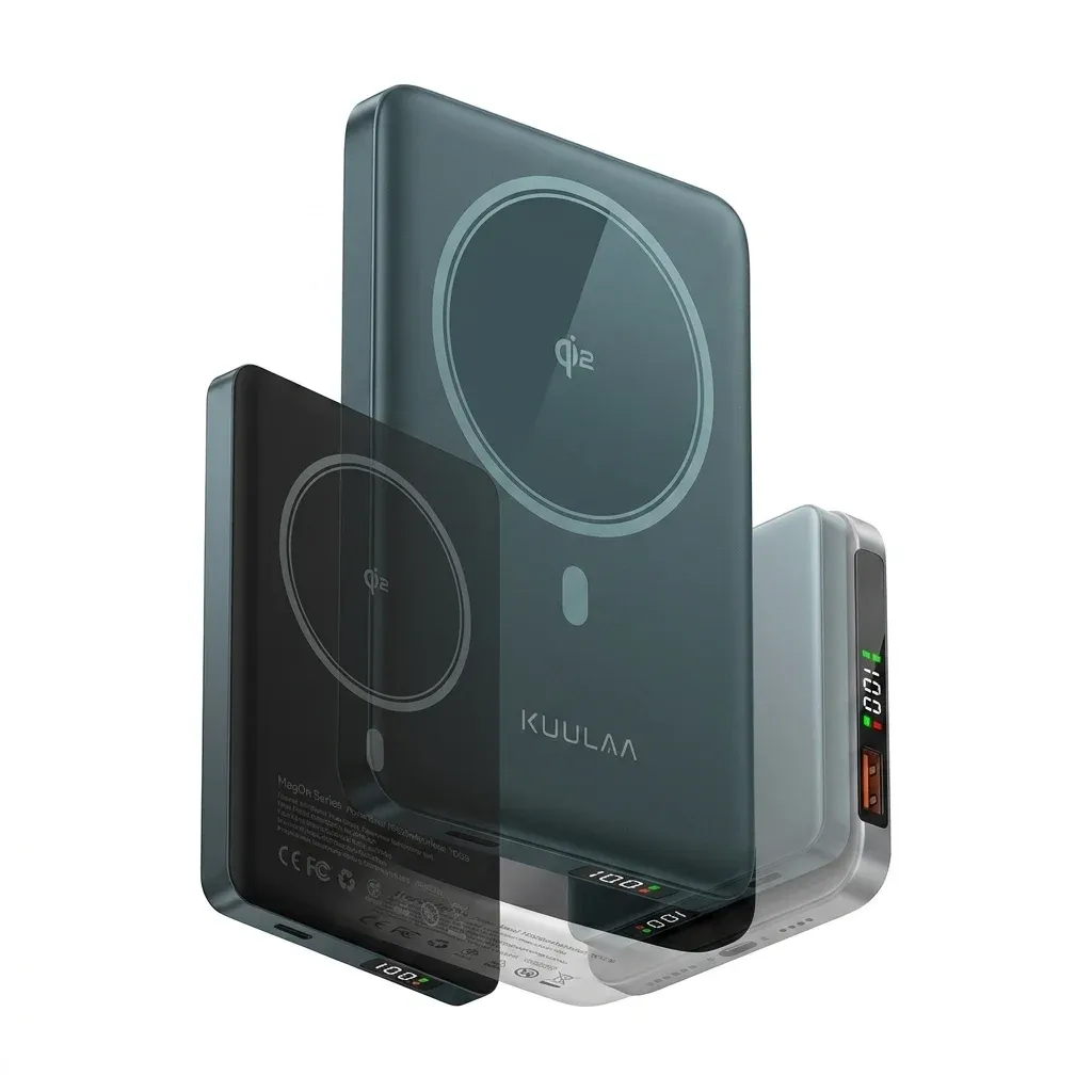 KUULAA magnetische powerbank 10.000 mAh