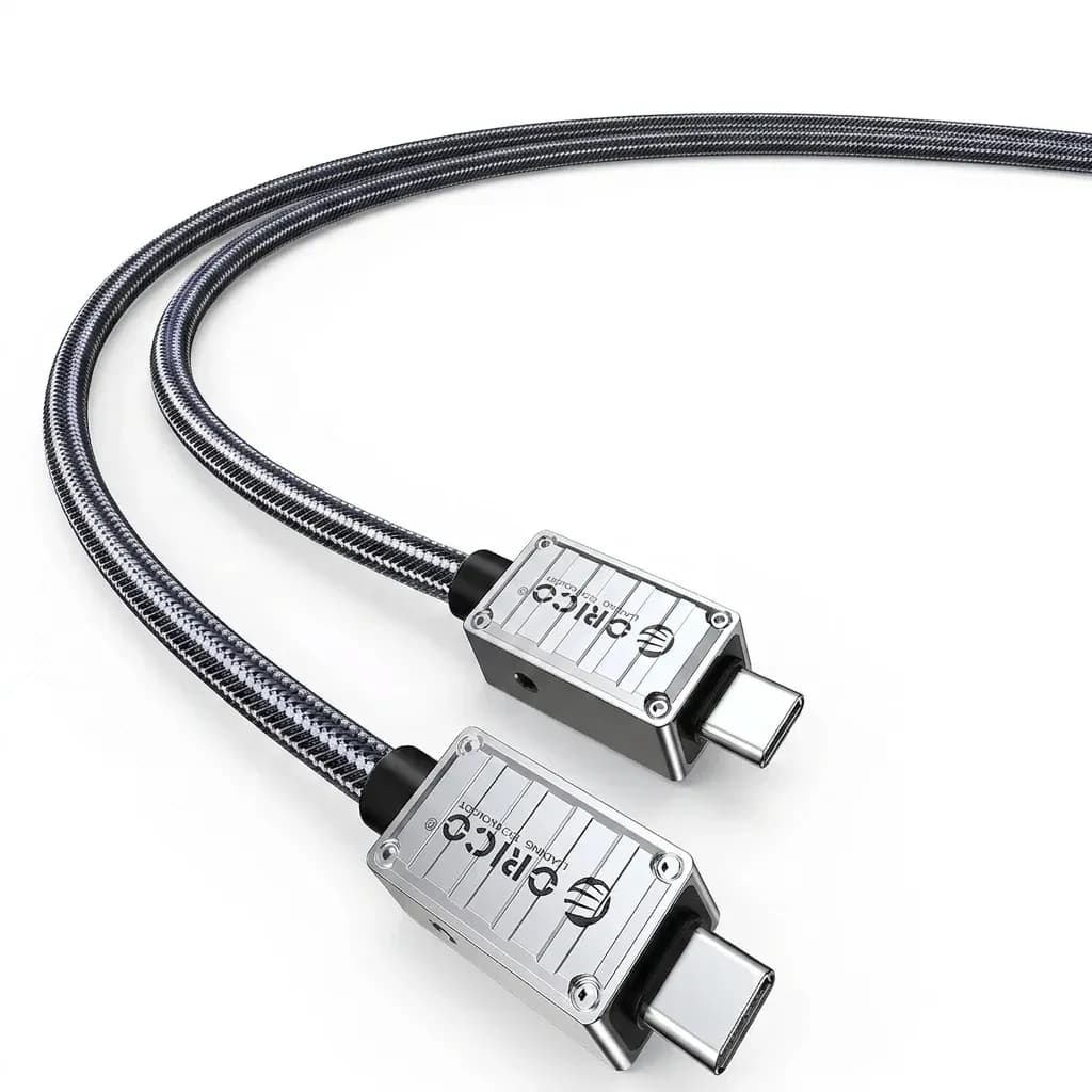ORICO USB4 240W siliconenkabel zilver
