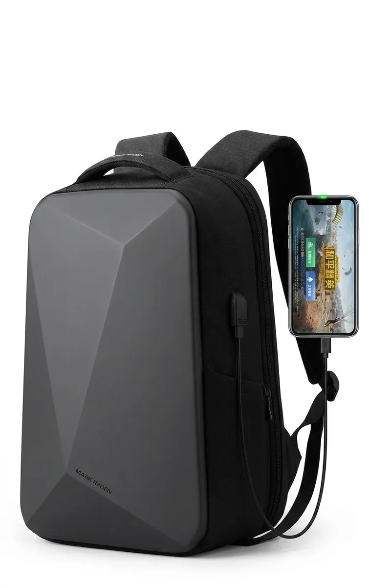 תיק גב קשיח מרק ריידן עם USB