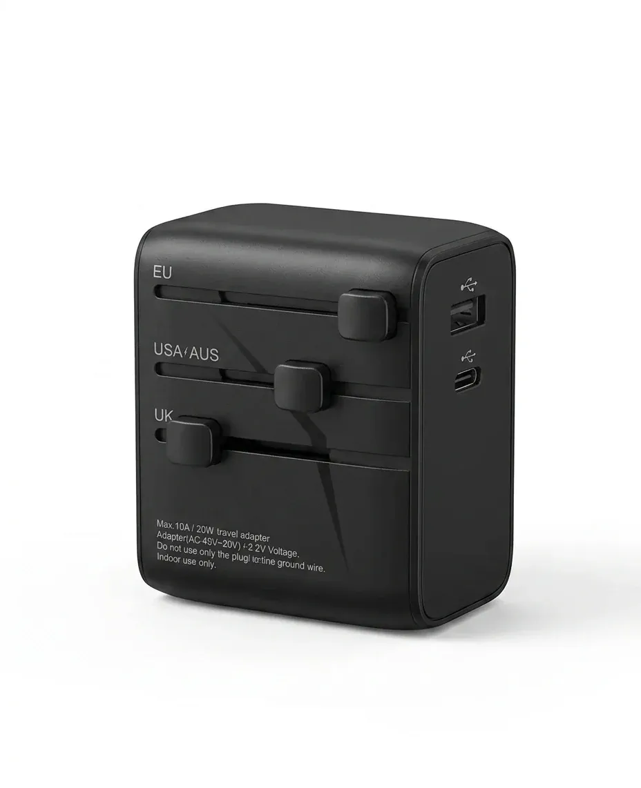 ORICO wereldstekker met USB en Type-C
