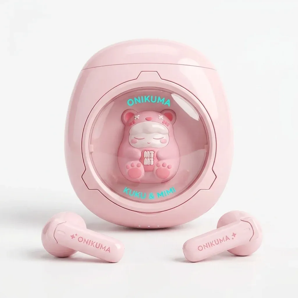 ONIKUMA T302 compacte Bluetooth-oordopjes met capsulecase