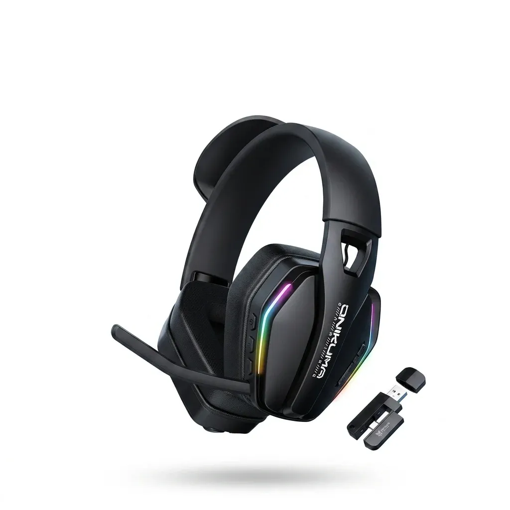 Onikuma GT826 tri-mode gamingheadset met 40mm drivers