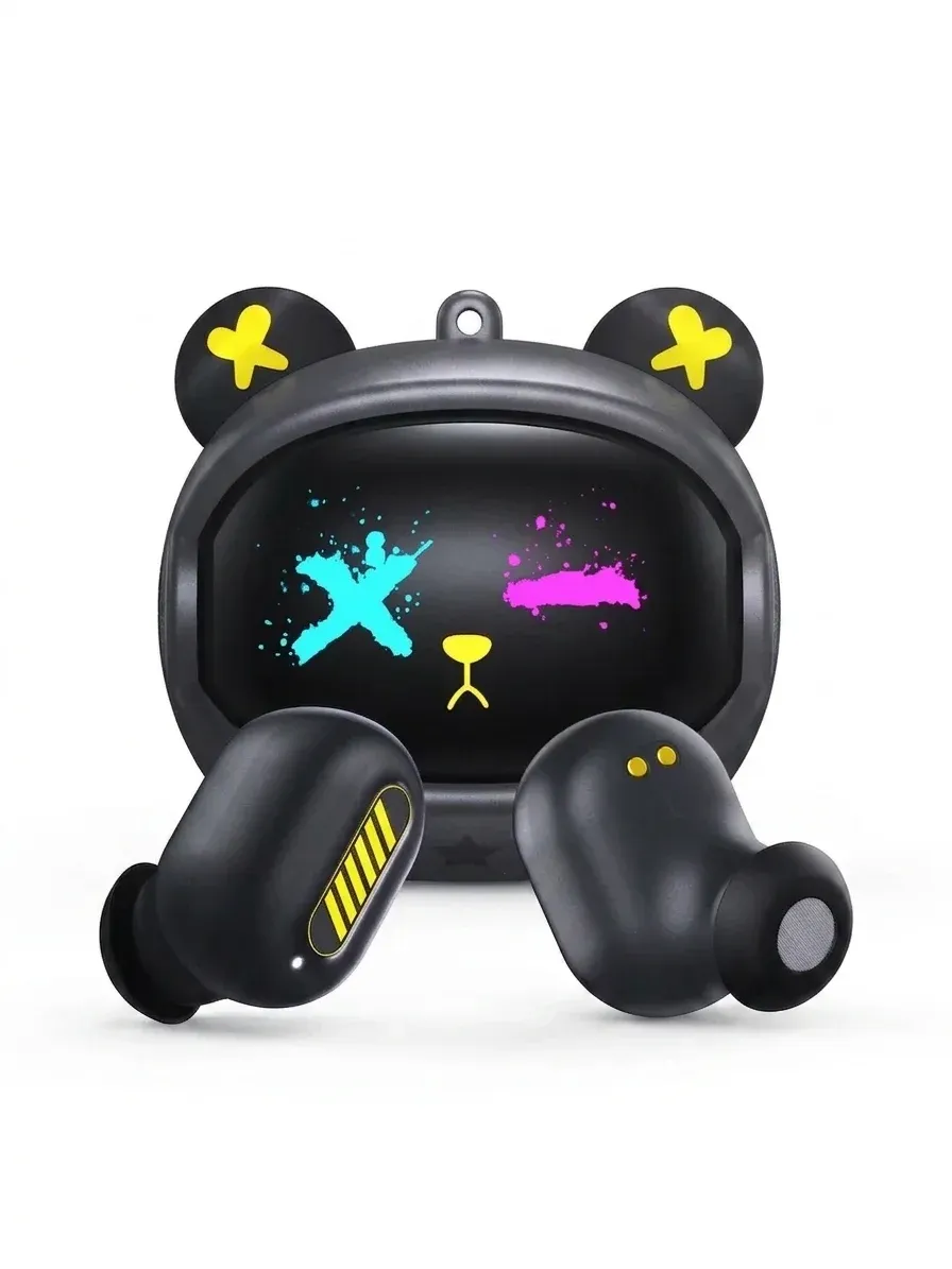 ONIKUMA T20 draadloze gaming-oordopjes met flip-top behuizing
