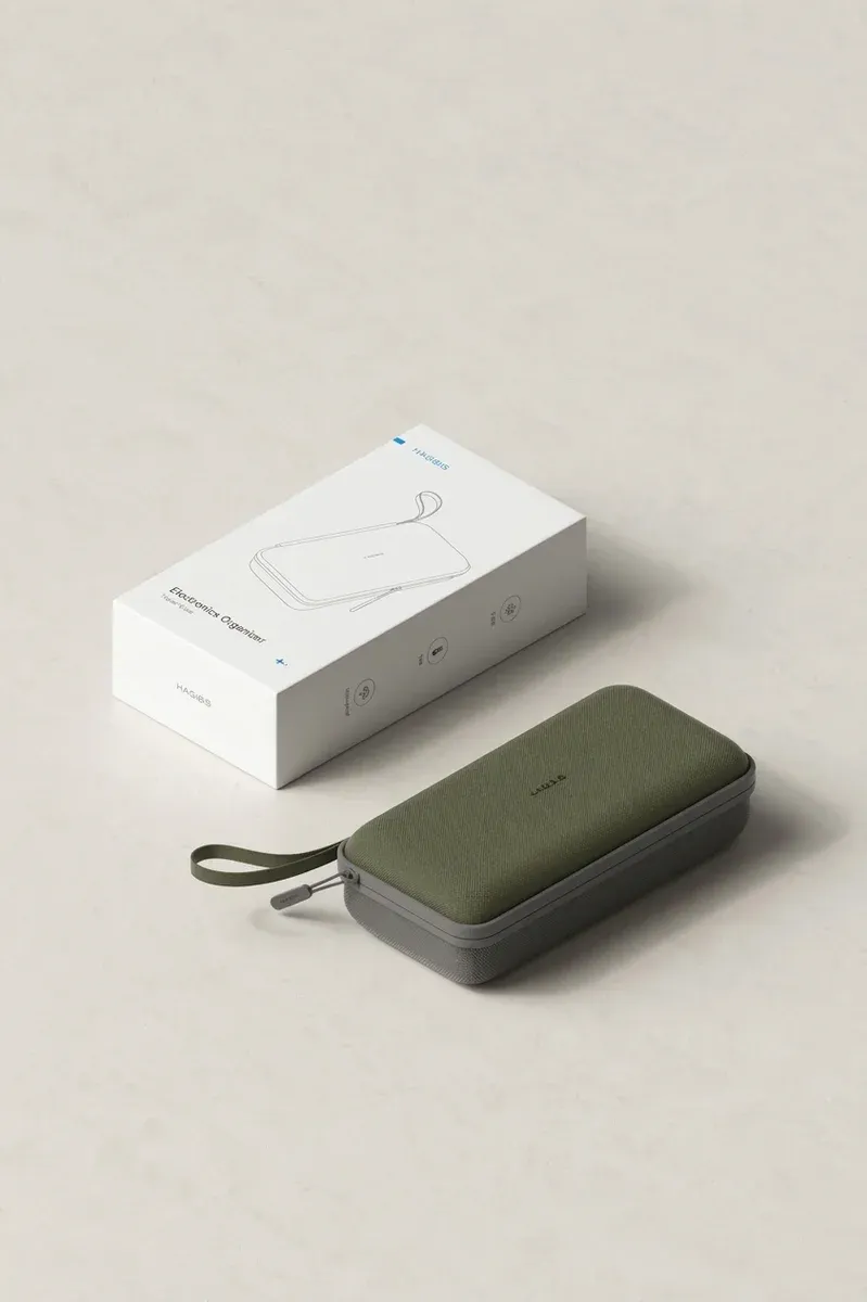 Hagibis elektronische reisorganizer voor kabels en accessoires