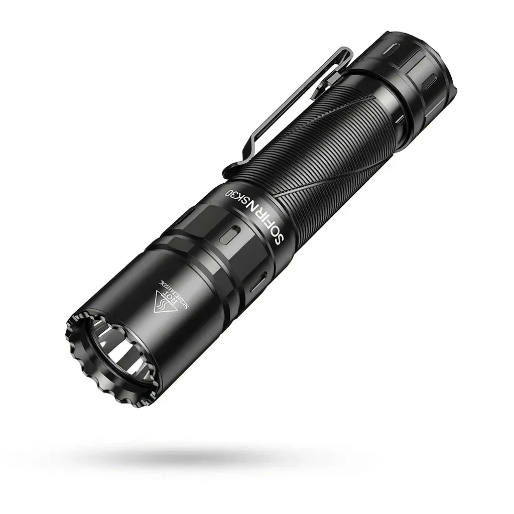 Sofirn SK30 tactische zaklamp zwart