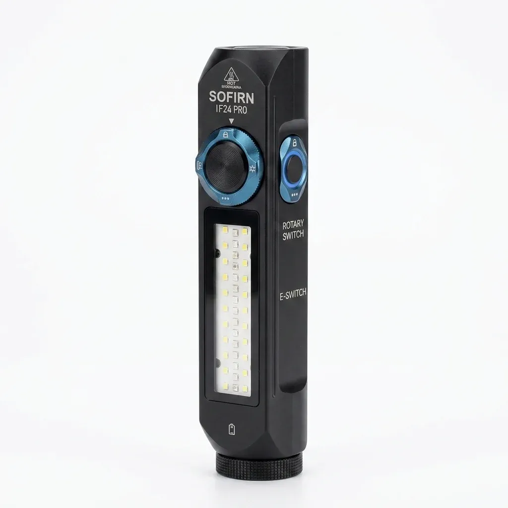 Sofirn IF24 Pro oplaadbare RGB-zaklamp
