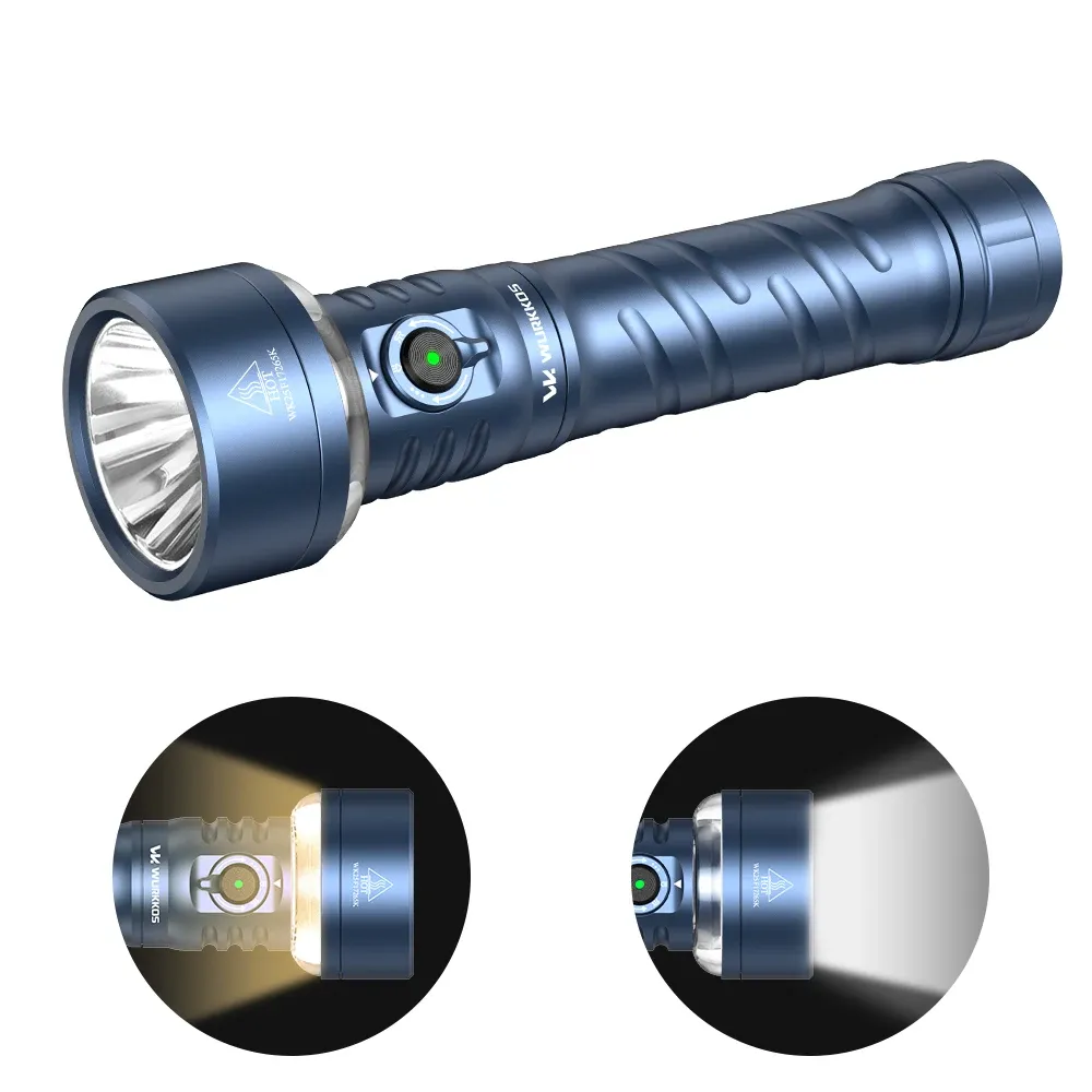 Wurkkos TS27 krachtige RGB-zaklamp met groot bereik