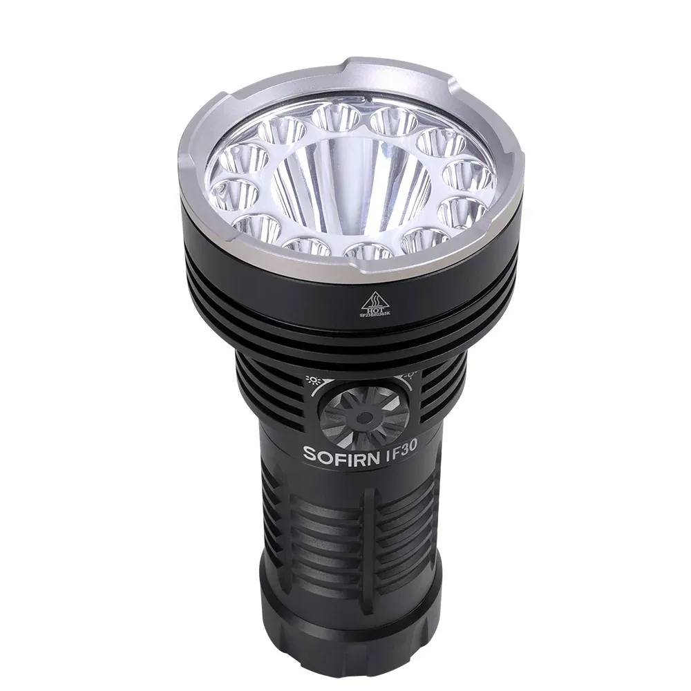 Sofirn IF30 tactische zaklamp met 12.000 lumen en USB-C