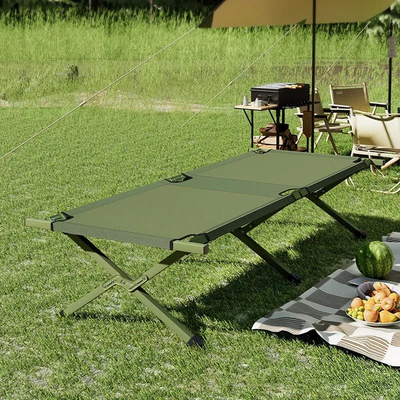 Naturehike opvouwbaar aluminium campingbed voor één persoon