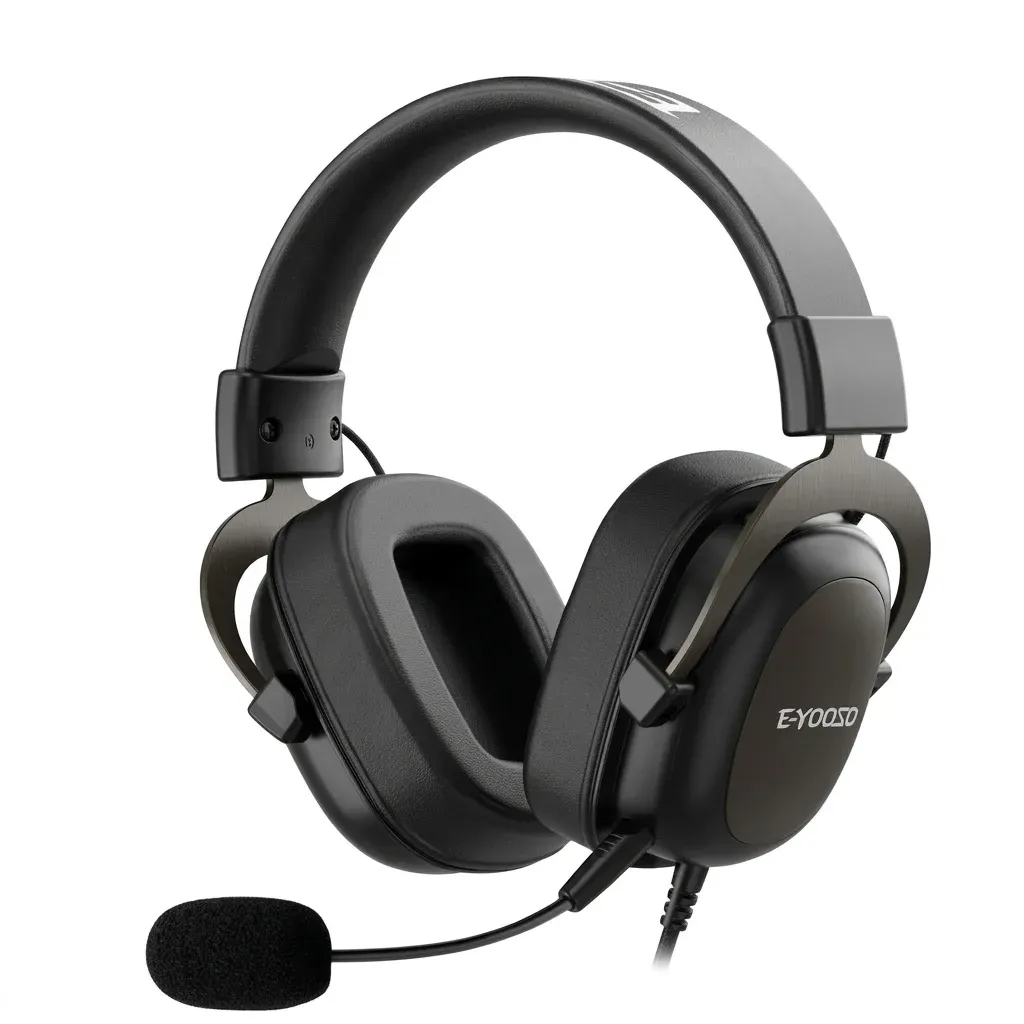Bedrade gamingheadset met microfoon en 3,5 mm-aansluiting