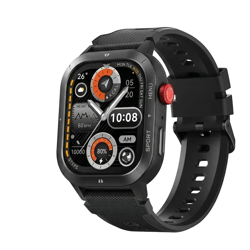 Haylou IRON NEO smartwatch met groot HD-scherm en belfunctie