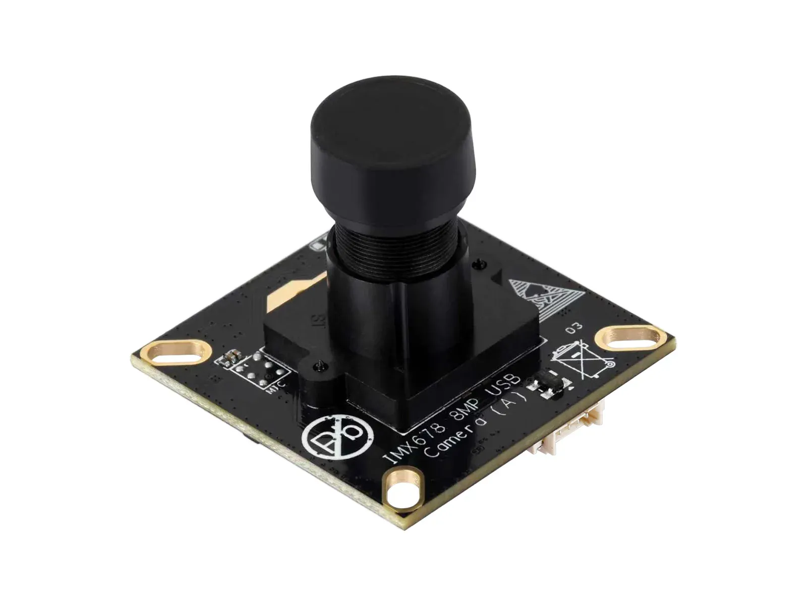 Waveshare IMX678 8MP USB cameramodule voor low-light projecten