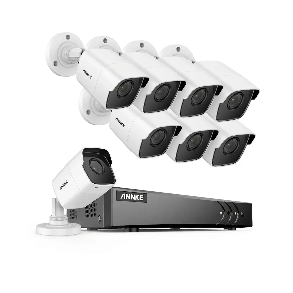 ANNKE 5MP DVR-cameraset met nachtzicht en IP67