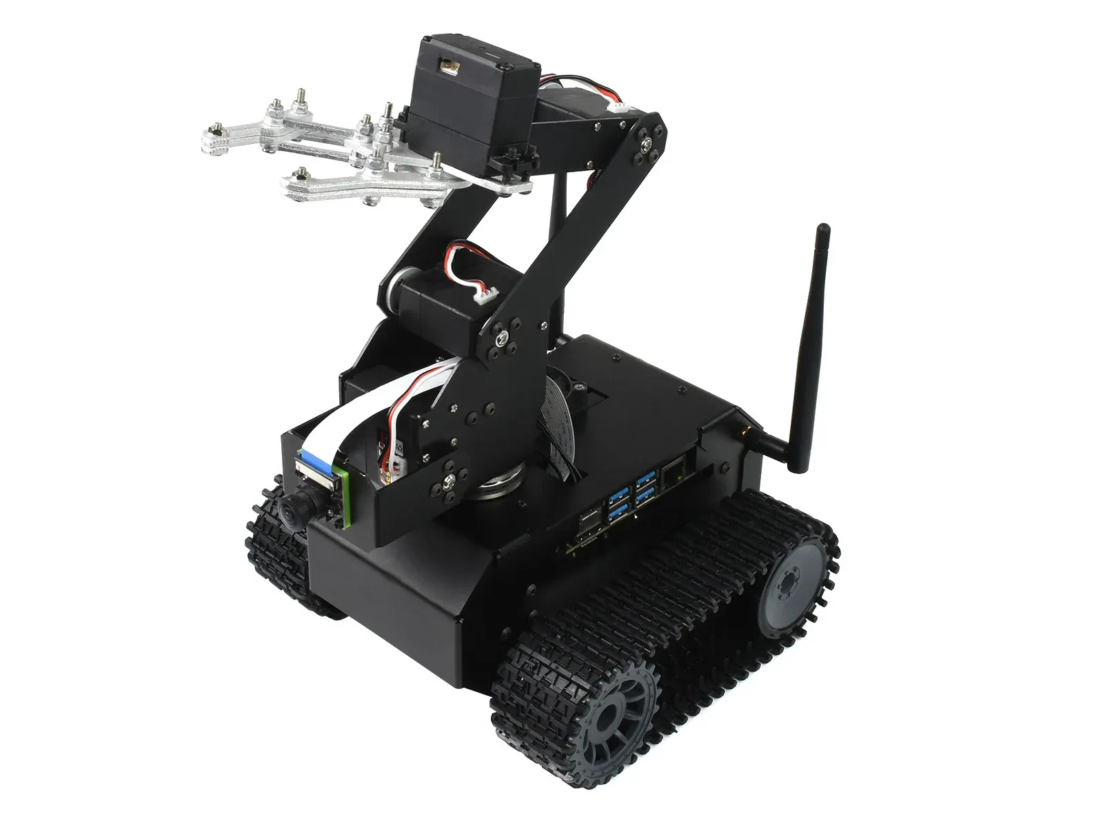 Waveshare JETANK AI-tracked robotkit met Jetson Nano-optie