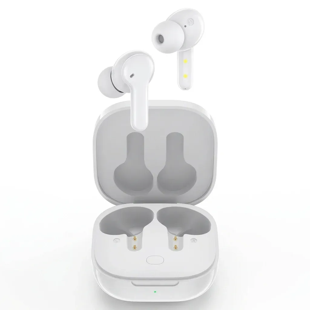 QCY T13 witte TWS-oordopjes met case