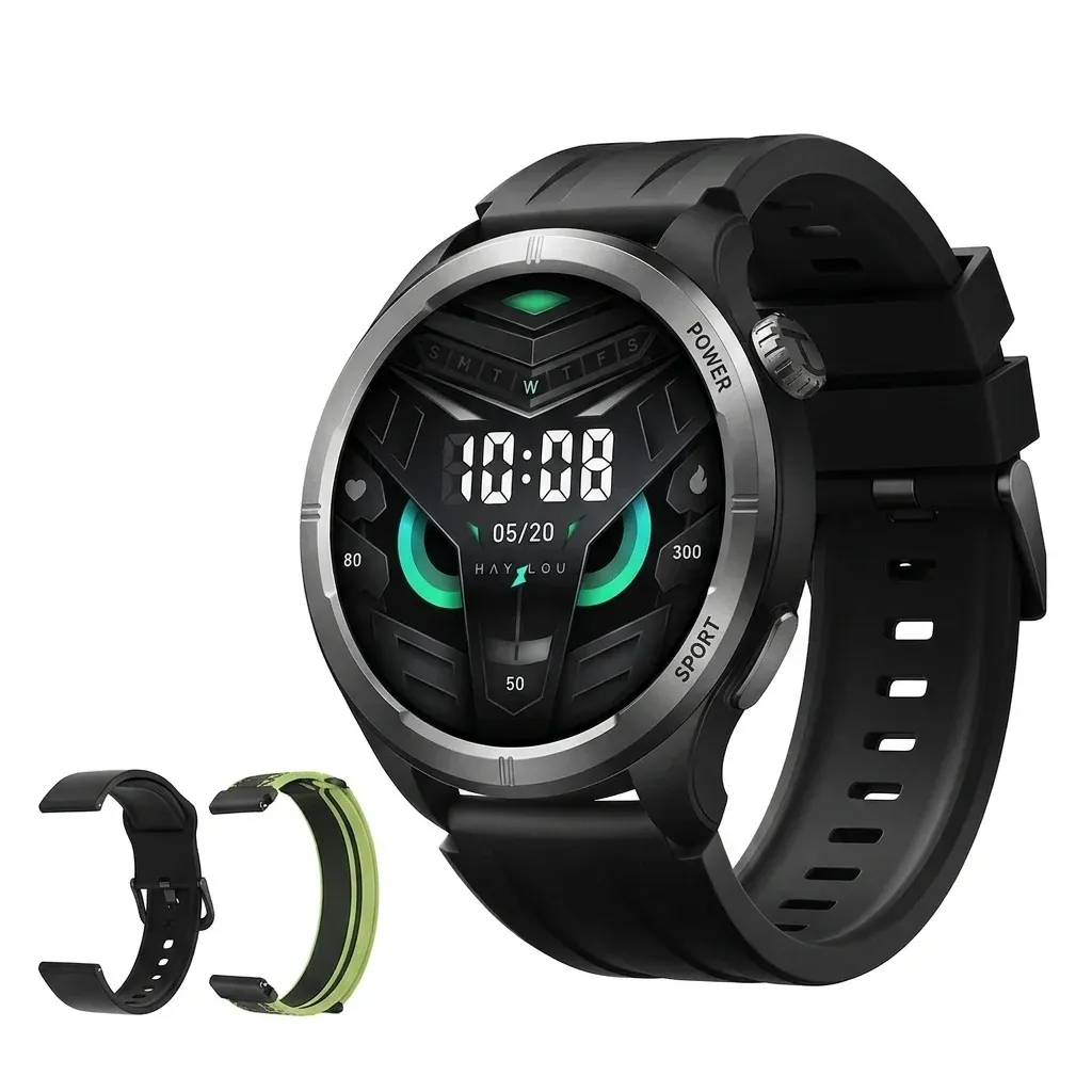 Haylou Solar Neo smartwatch met groot HD-scherm en bellen